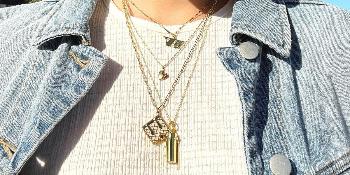 How to Layer Necklaces • Fortune & Frame