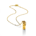 Capsule + Wand Locket - Gold