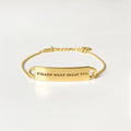 Engraved Fortune Bracelet: