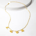 LOVE Letters Necklace - Gold