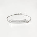 Engraved Fortune Bracelet: