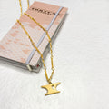 Letter Necklace (Y) - Gold