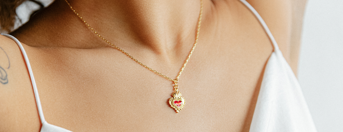 Sacred Heart Jewelry | By Fortune & Frame