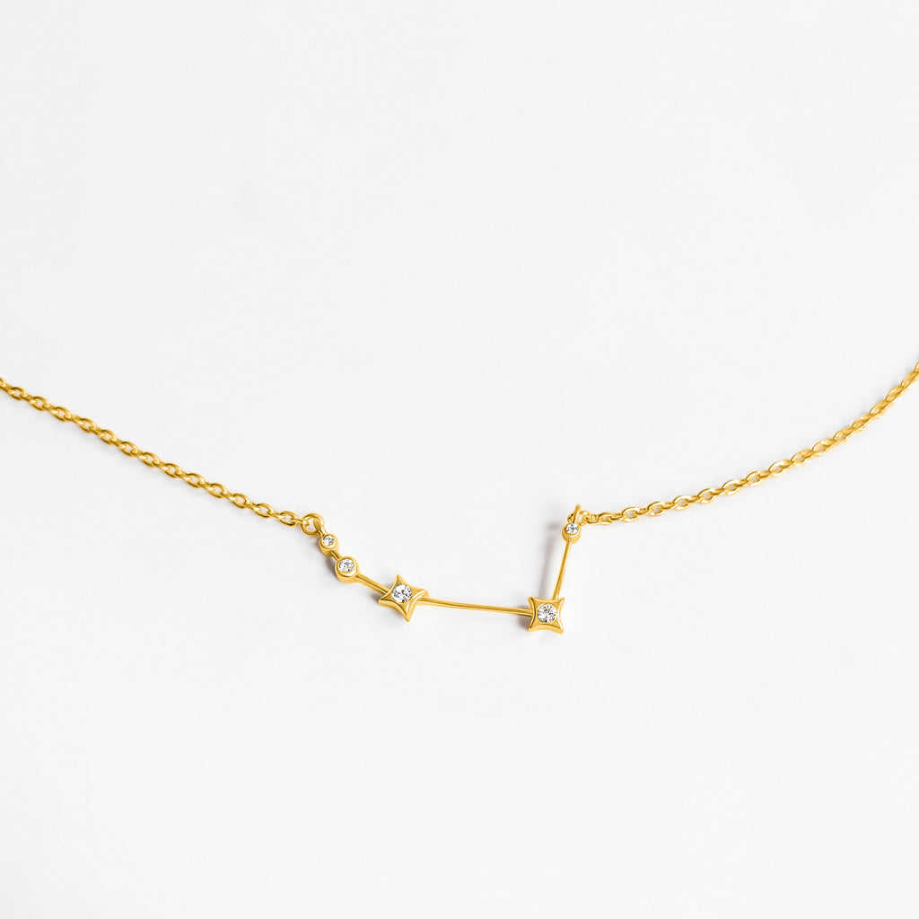 Aries Zodiac Constellation Necklace | Timeless Symbol of Affection
