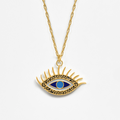Evil Eye Pendant (Clarity) - Gold