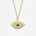 Evil Eye Pendant (Vibrance) - Gold