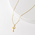 Key Necklace (Medium) - Gold