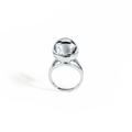 Sphere Secret Ring - Silver