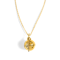 Sphere + Wand Locket • Capsule Jewelry • Fortune & Frame Sphere + Wand Locket • Capsule Jewelry • Fortune & Frame