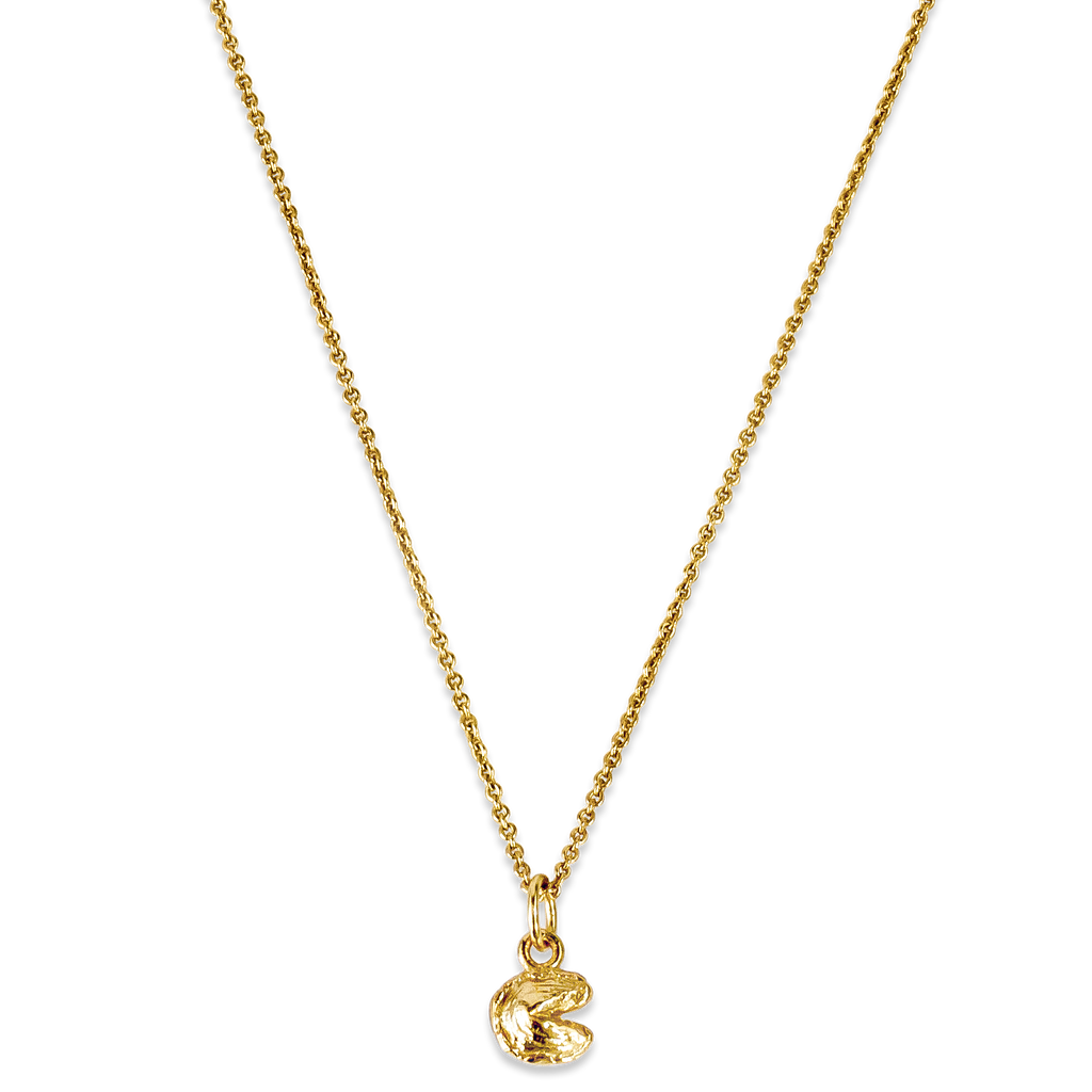 Super Mini Fortune Cookie Pendant For Her • Fortune & Frame
